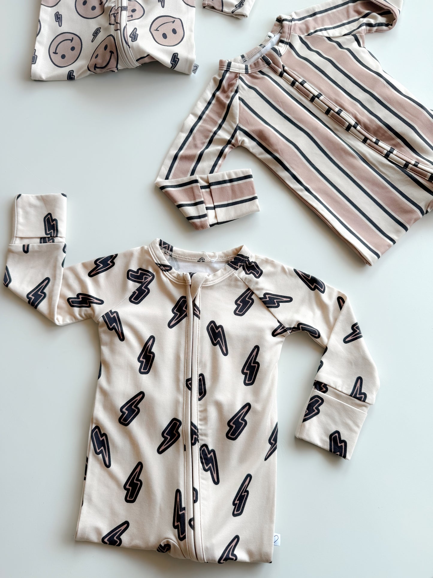 Neutral Lightning Bolt | Bamboo Two-Piece