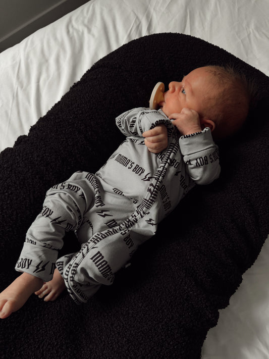 Mama’s Boy | Grey Bamboo Two-Piece