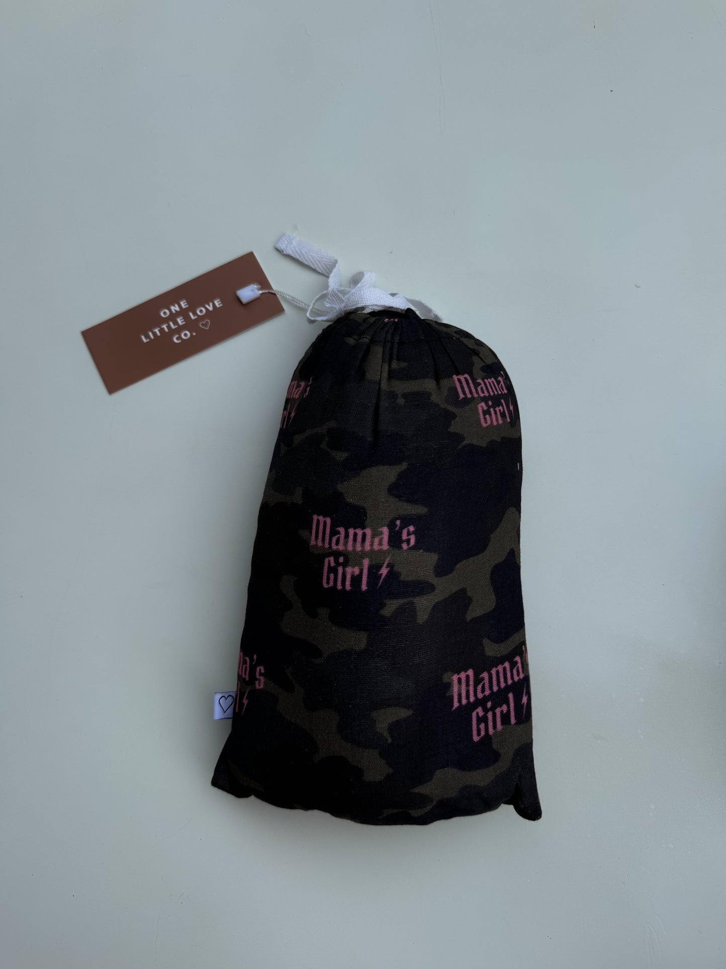 Camo Mama’s Girl | Muslin Crib Sheet