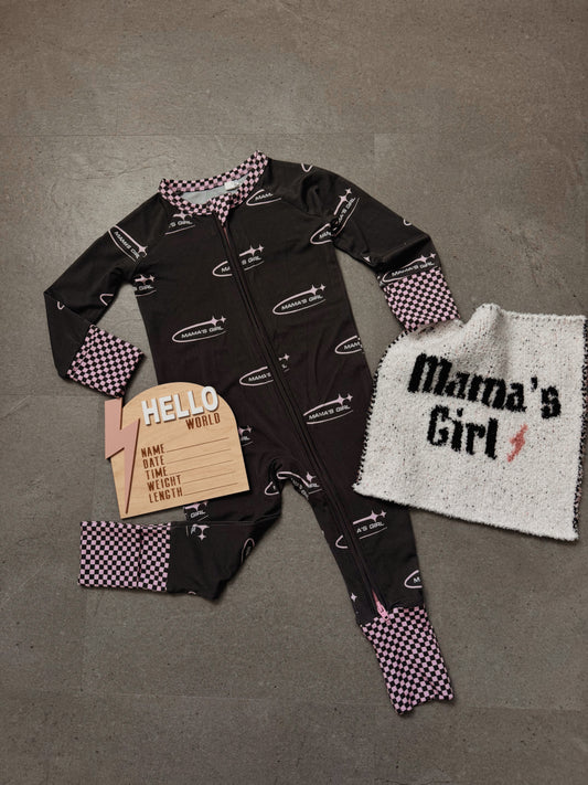 Mama’s Girl Speedway| Bamboo Romper
