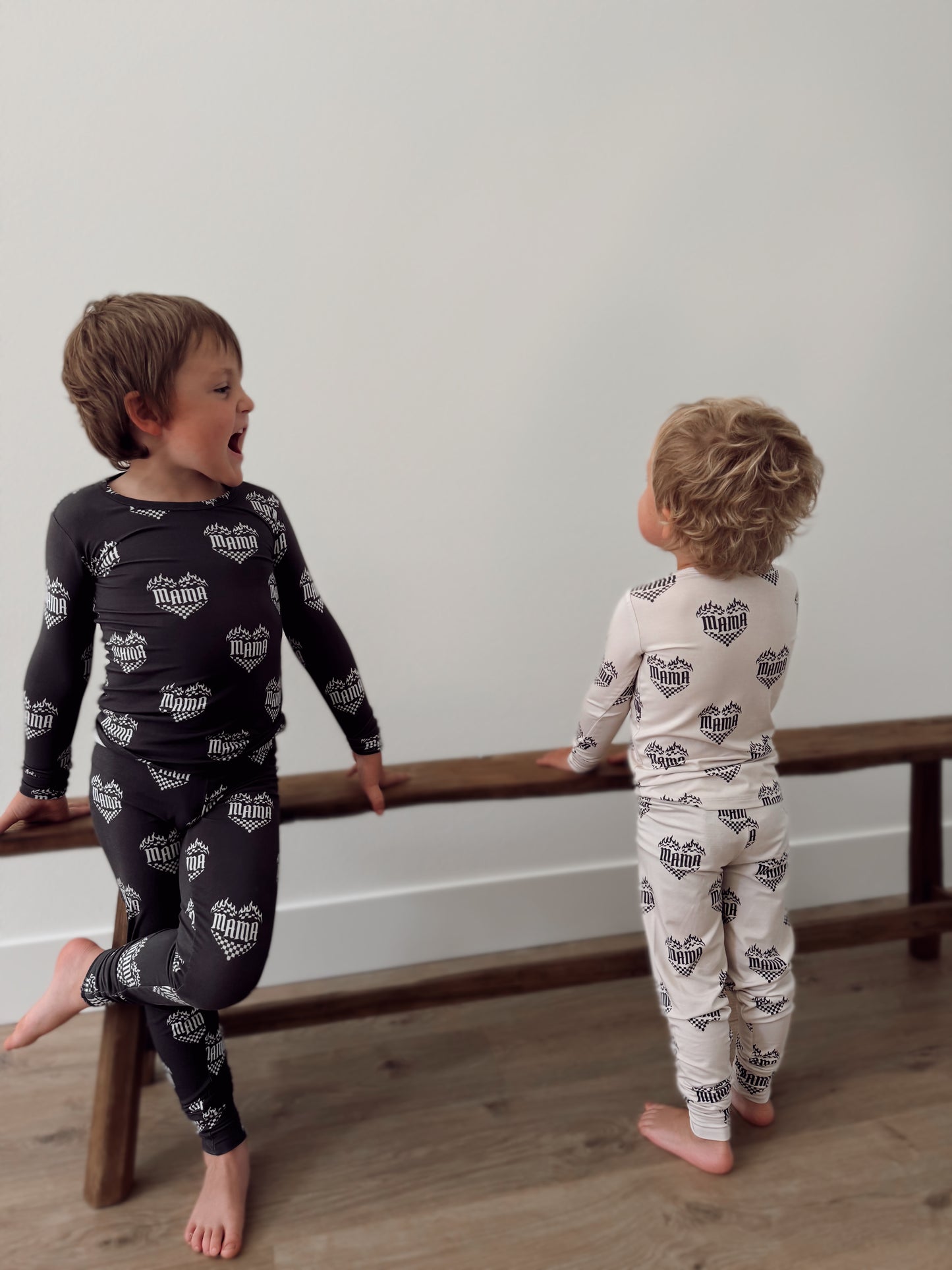 Mama | Charcoal Bamboo Two-Piece