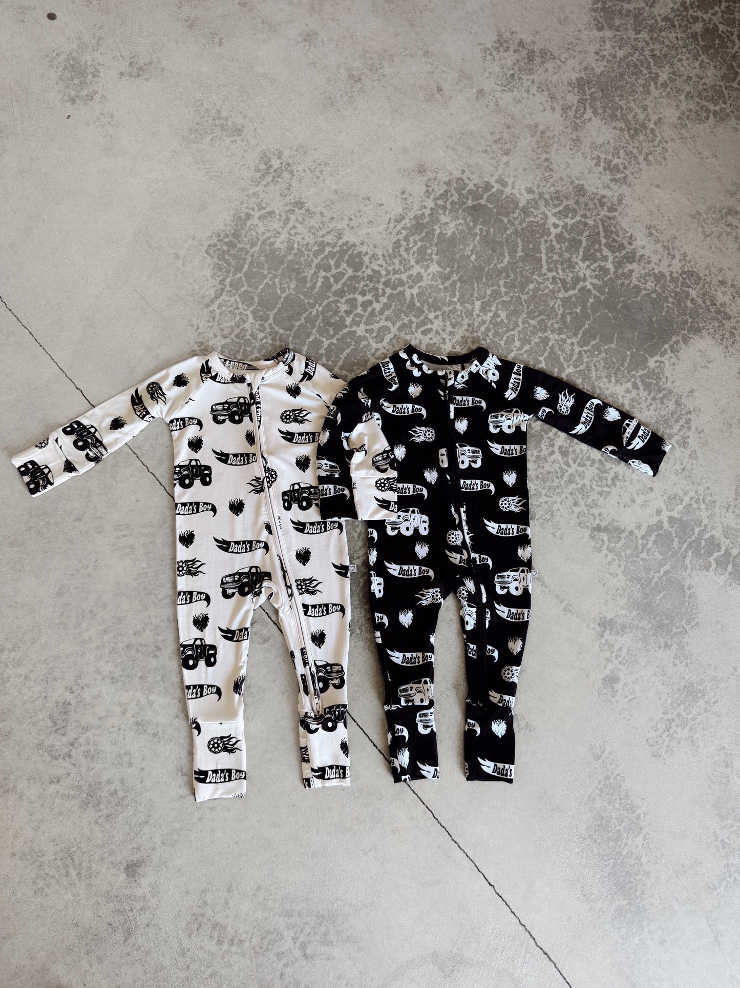 Dada’s Boy | Black Bamboo Two-Piece