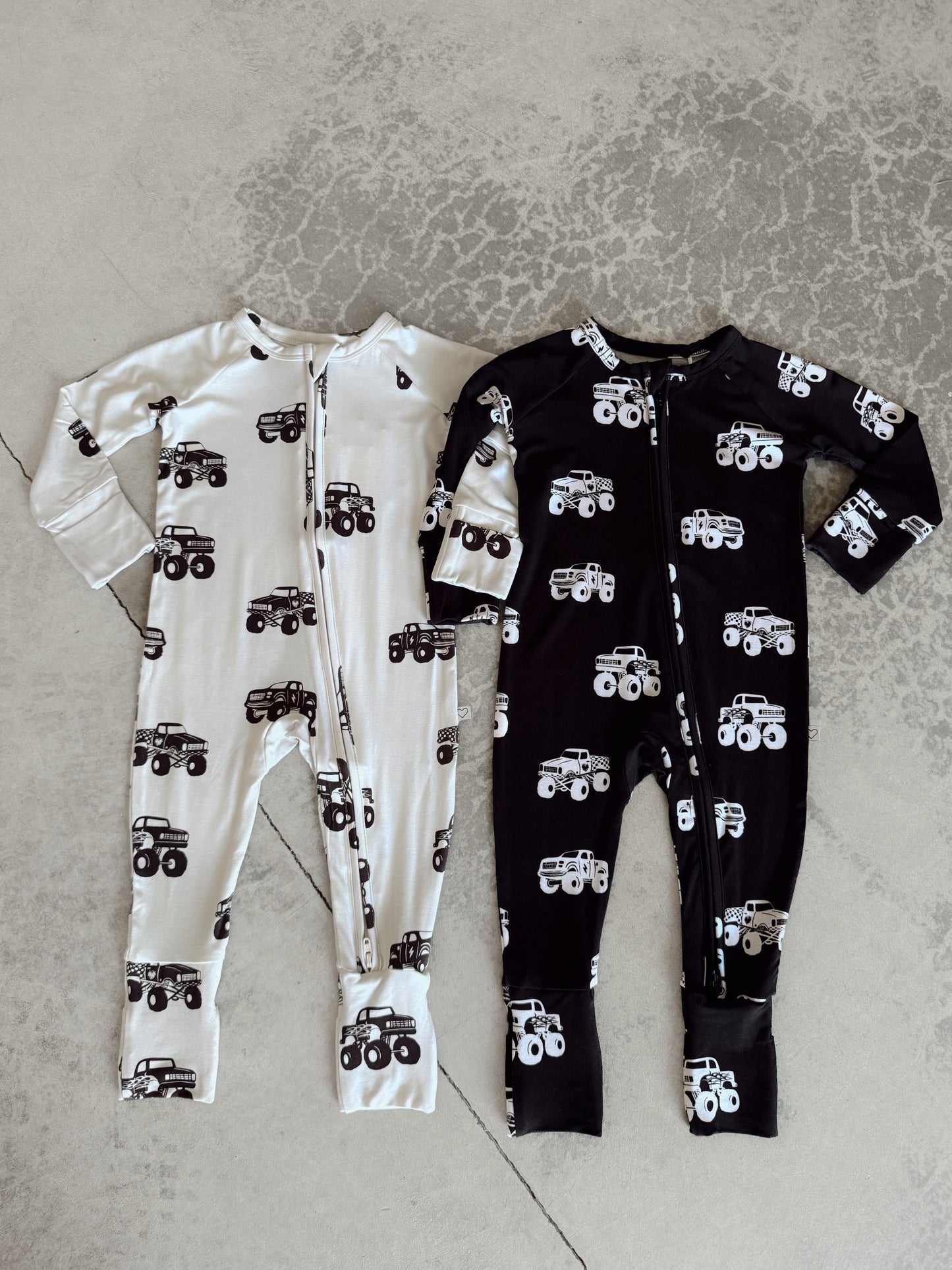 Monster Truck | Black Bamboo Two - Piece