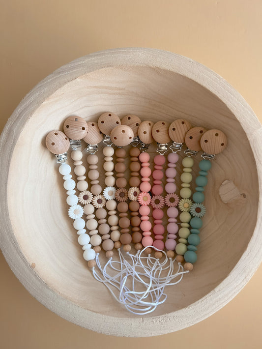 Daisy | Pacifier Clip