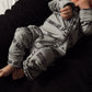 Mama’s Boy | Grey Bamboo Romper