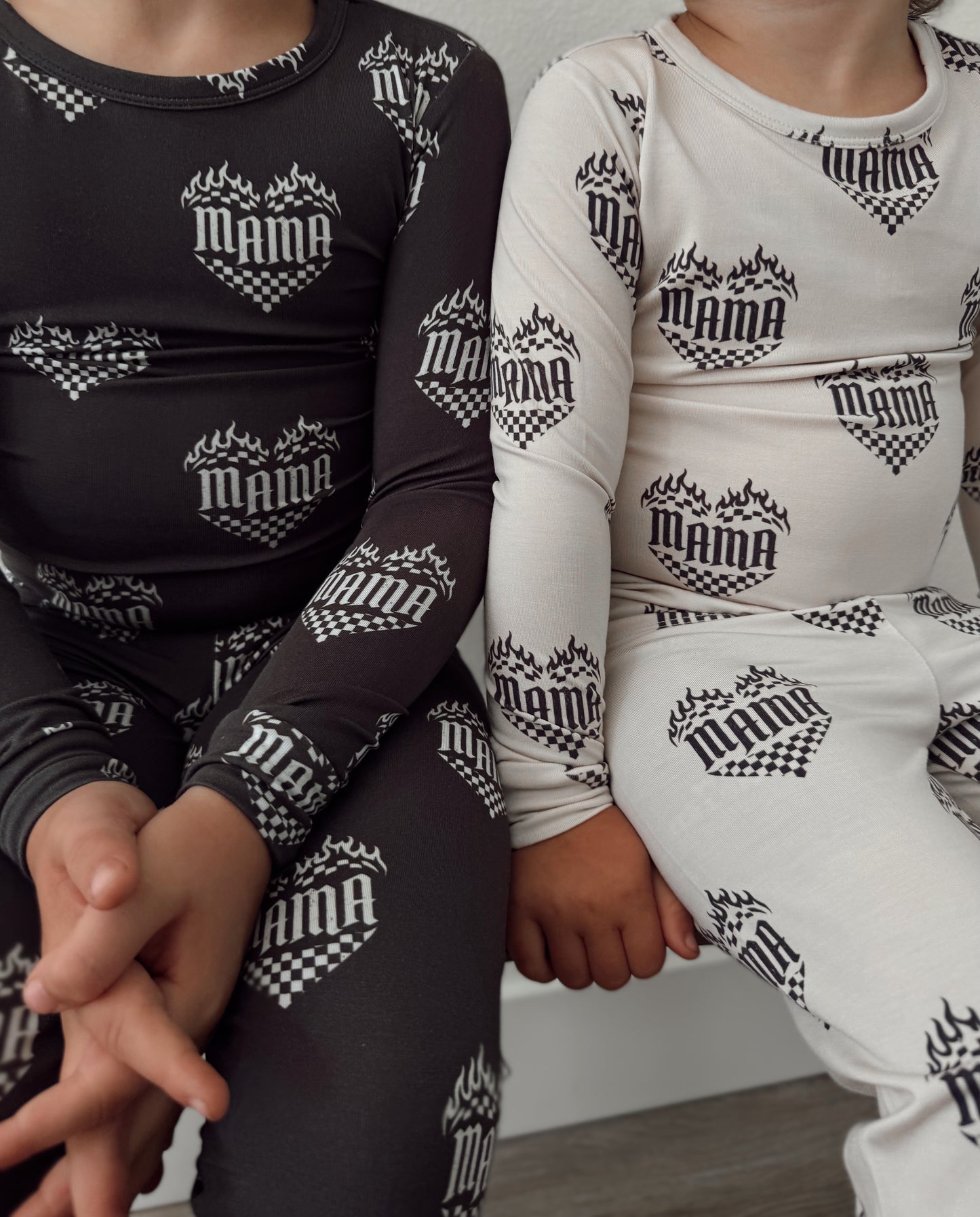 Mama | Charcoal Bamboo Romper