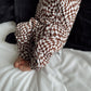 Brown Wavy Checker | Bamboo Romper