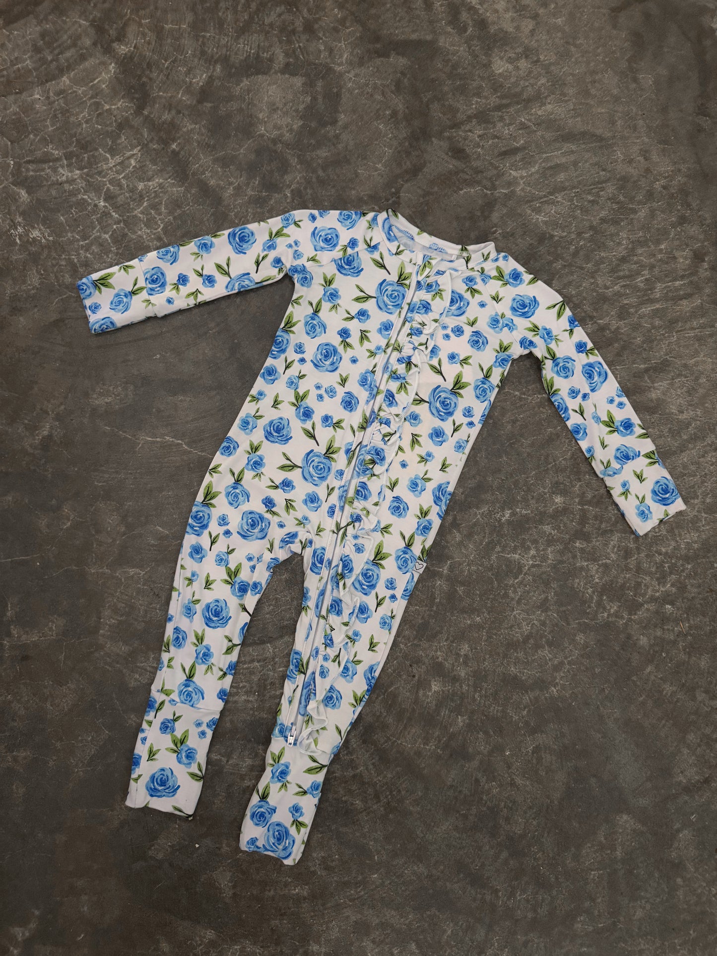 Blue Roses | Frill Bamboo