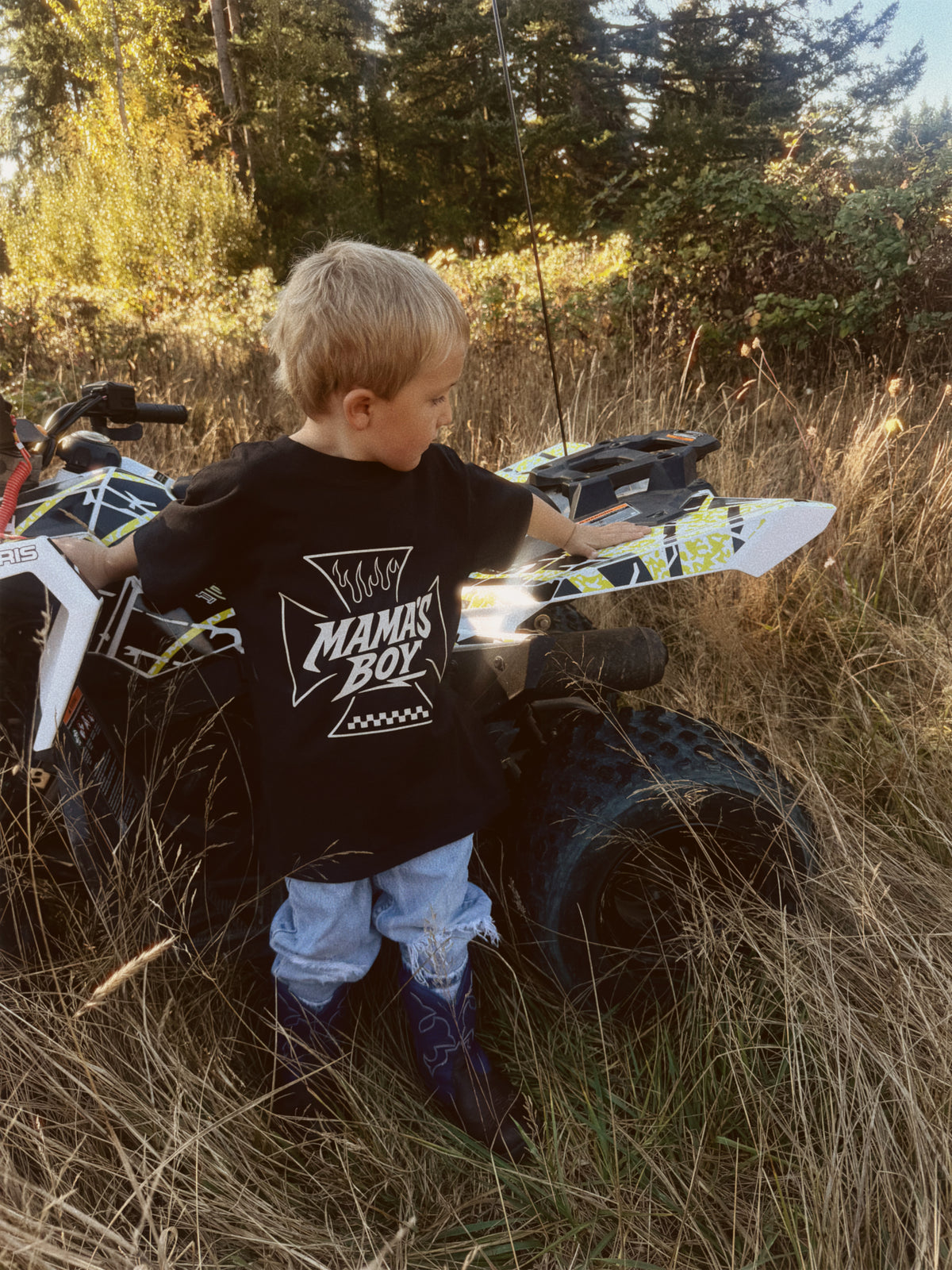 Mama’s Boy | Cotton Graphic Tee
