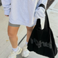 Mother. | Black Oversized Tote