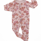 Pink Monster Trucks | Bamboo Romper