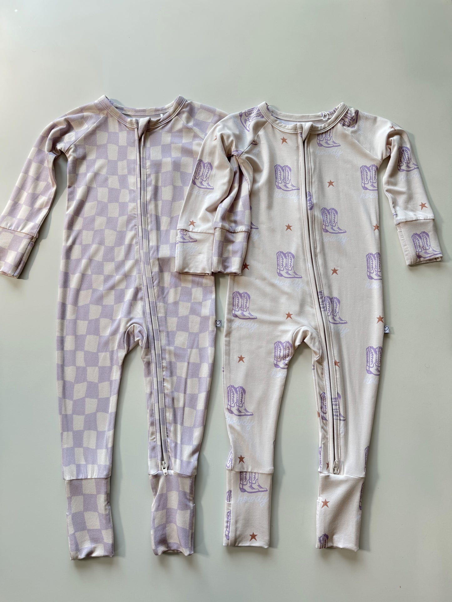 Purple Boots | Bamboo Two-Piece