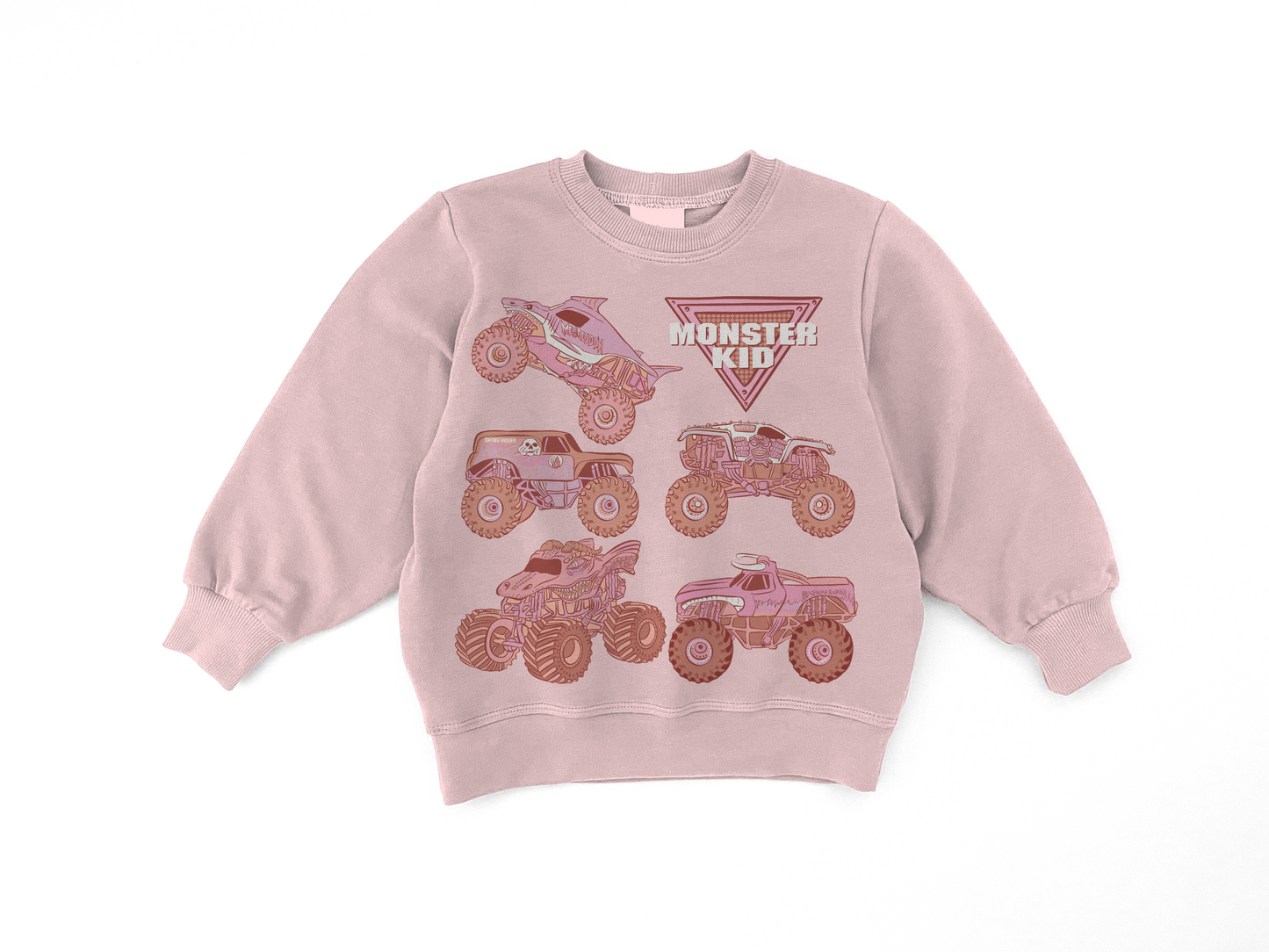 Pink Monster Kid | Crewneck