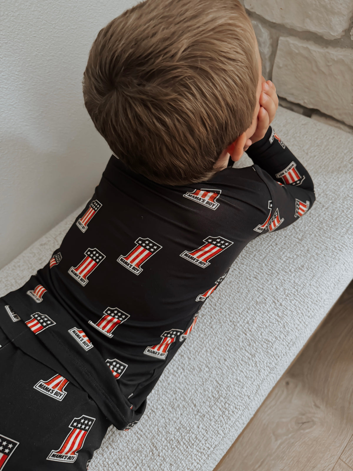 #1 Mama’s Boy | Charcoal Bamboo Two-Piece