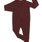 Red Micro Check | Bamboo Romper