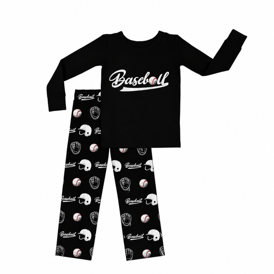 Baseball | Bamboo Straight Leg Two-Piece