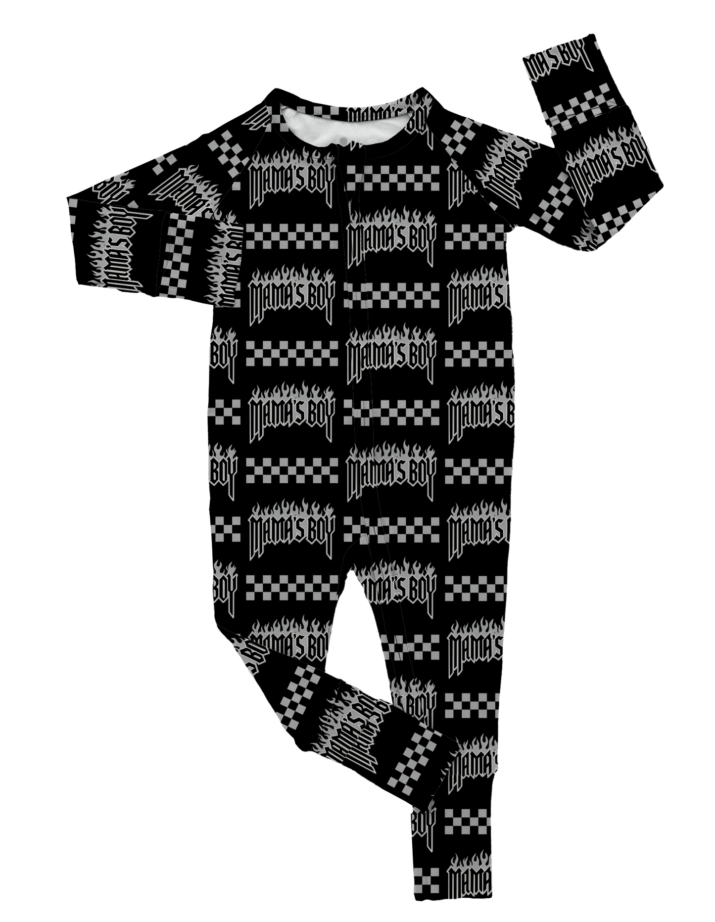 Flame Mama’s Boy | Bamboo Romper