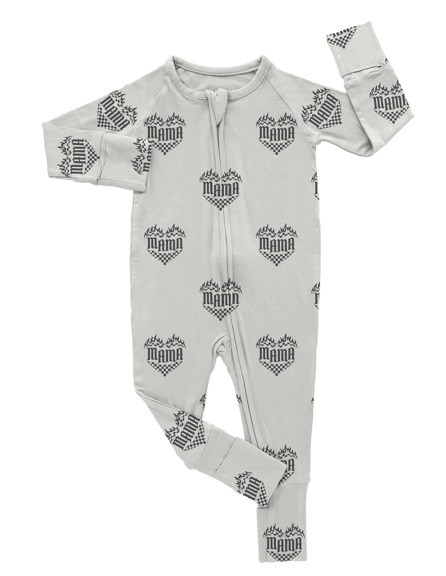 Mama | Cream Bamboo Romper